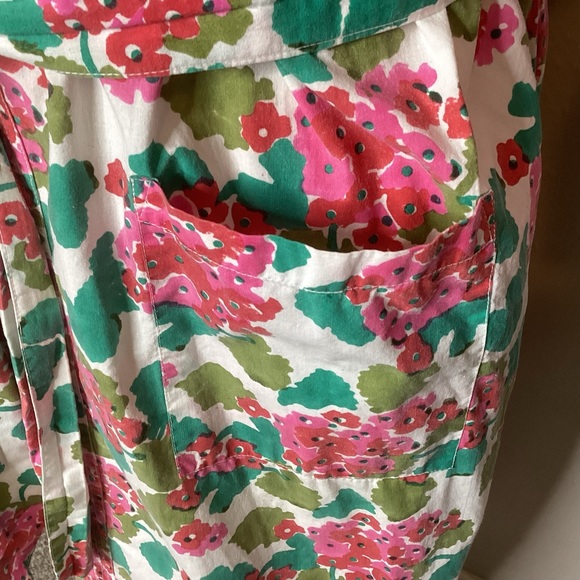 Roller Rabbit Pink Floral Robe O/S - Picture 7 of 8